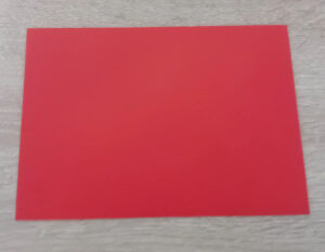 Piros ünnepi boríték